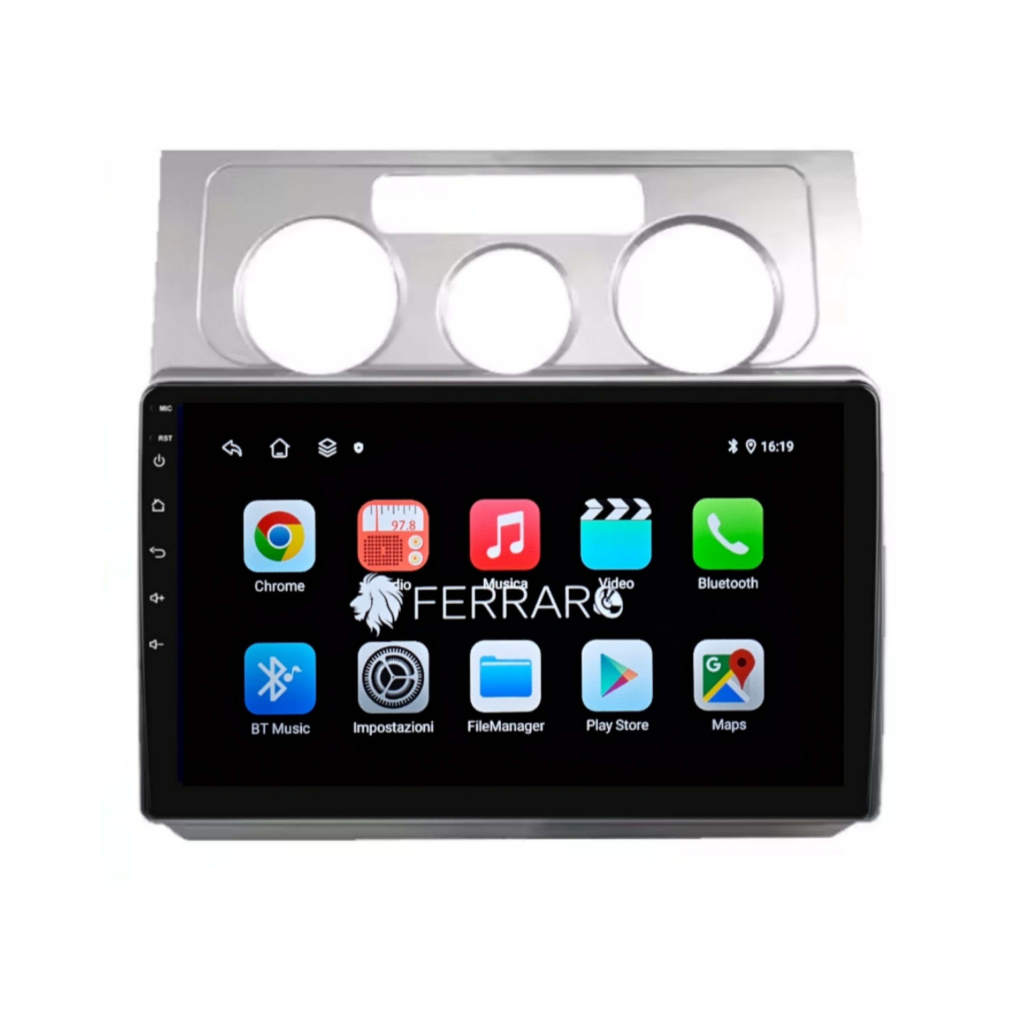 Autoradio per Volkswagen Touran 10.1" (2003-2010) Android, Bluetooth, CarPlay, Android Auto, 2GB/4GB/8GB Ram