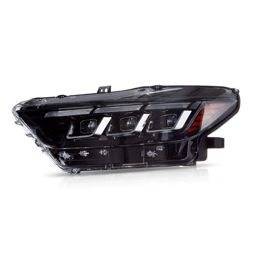 (PRENOTA) Fanali Anteriore Completo per Ford Mustang Eco Boost, GT, GT350, GT500 (2015-2017) a LED