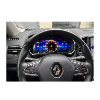 (PRENOTA) Virtual Cockpit 12.3" per Renault Megane, Koleos, HD Ultra, CarPlay e Android Auto