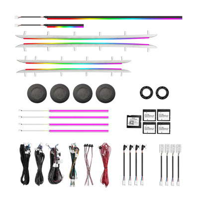 (PRENOTA) Ambient Light per BMW Serie 1 F40, F20 (2016-2023), 256 Colori, APP