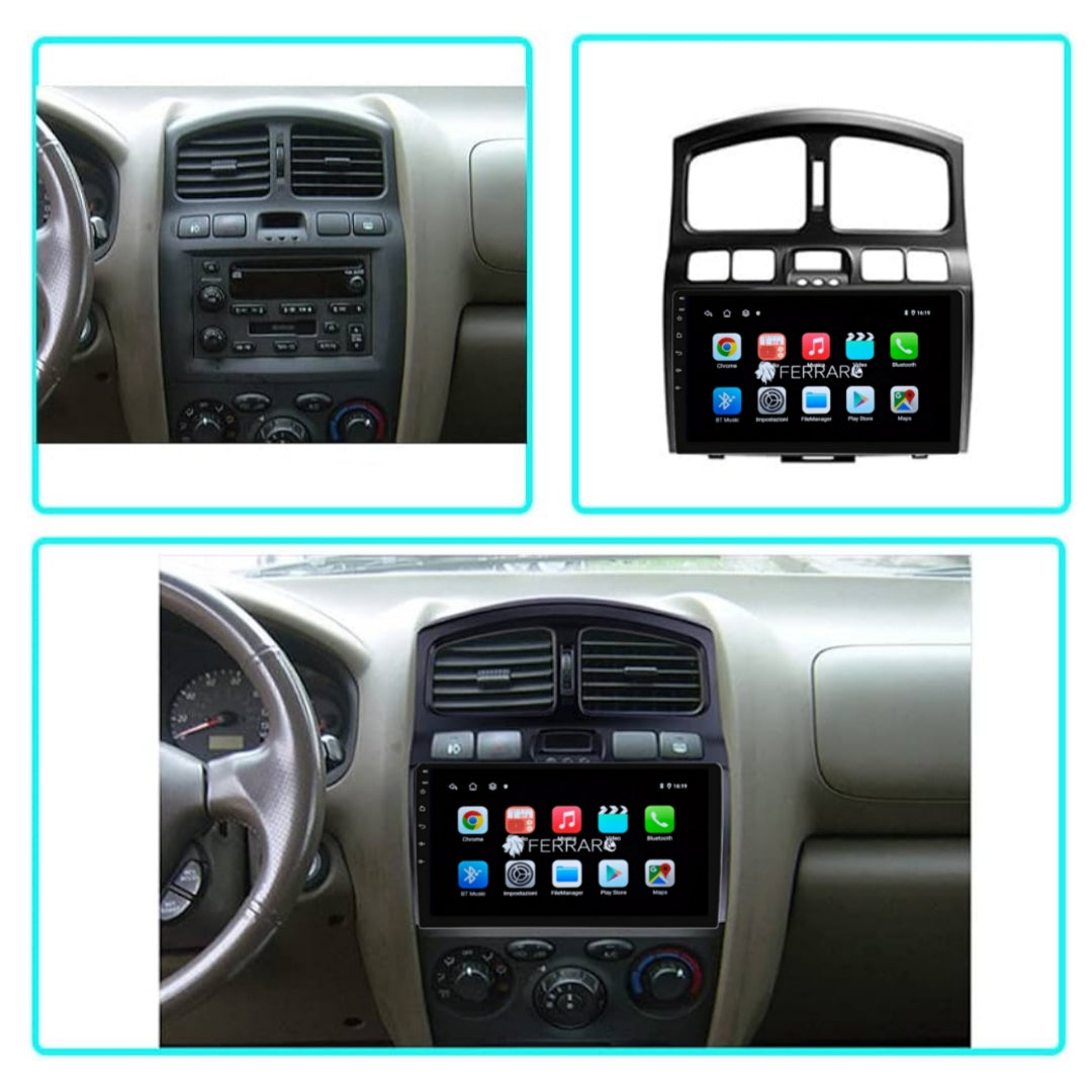 Autoradio per Hyundai Santa Fe (2006-2012) 9" Android, Bluetooth, CarPlay, Android Auto, 2GB/4GB/6GB/8GB Ram