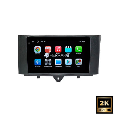 Autoradio per Smart 451 9" 2K (2002-2015) Android, Bluetooth,  CarPlay, Android Auto, 12/256GB Ram