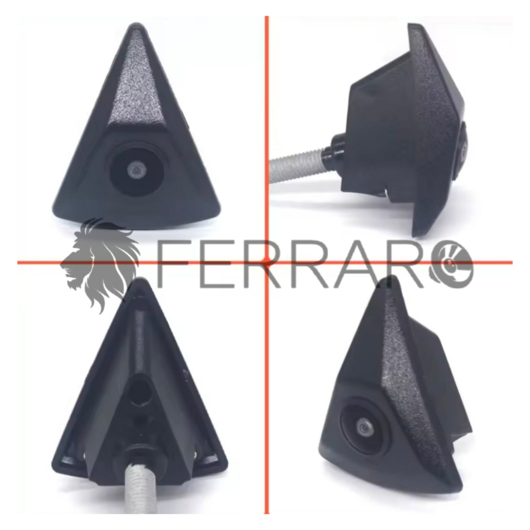 (PRENOTA) Telecamera Frontale per Volkswagen Golf, Passat, Polo, Jetta, Touareg, Tiguan (Compatibilità in Descrizione), AHD, 1920x1080, 170° Gradi