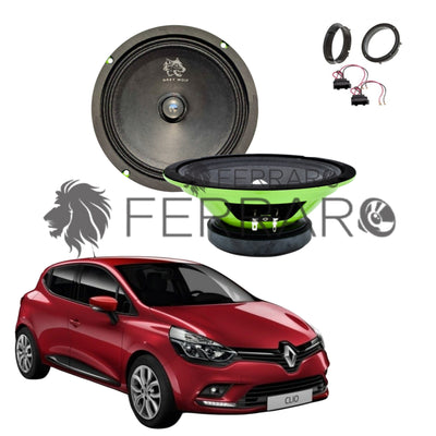 FerraroStore Kit 2 Altoparlanti, PV165.3, Ant o Post, Renault Clio V, 5ª Serie (Dal 2019>)