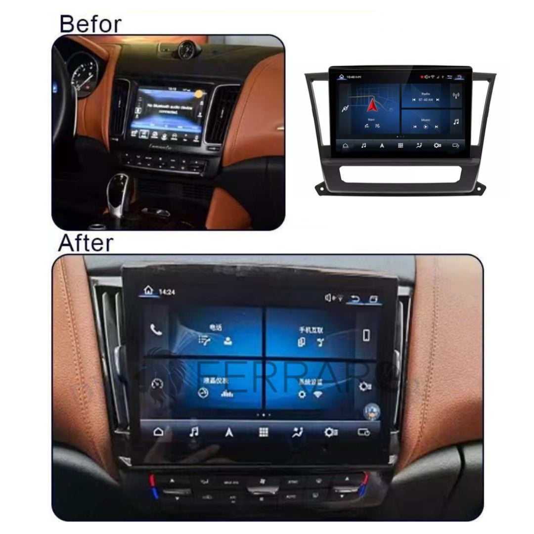 (PRENOTA) Autoradio per Maserati Levante (2016-2020) 10.26", Android, Bluetooth, CarPlay, Android Auto, 8/128GB Ram