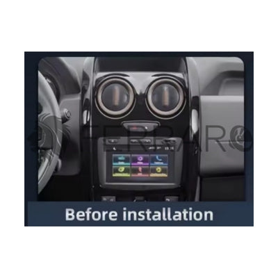 (PRENOTA) Kit Montaggio Autoradio 9"Pollici Renault Duster, Lada Largus Mascherina, Cablaggio Autoradio Android