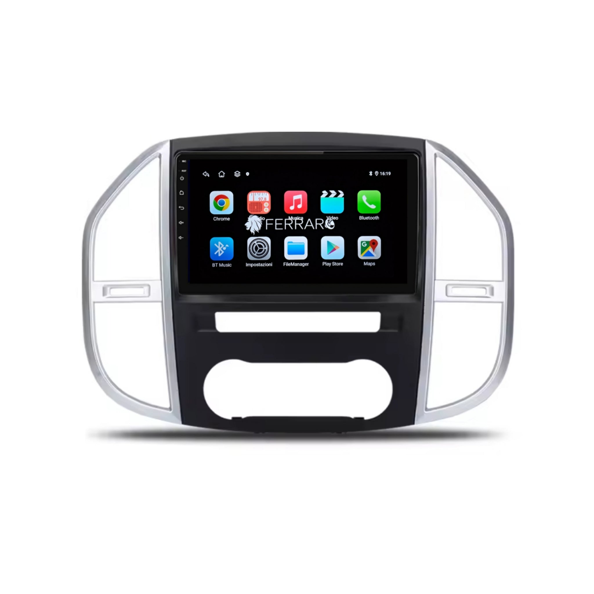 (PRENOTA)  Autoradio per Mercedes Vito W447 10.1" (2014-2019) Android, Bluetooth, CarPlay, Android Auto, 2GB/4GB/8GB Ram
