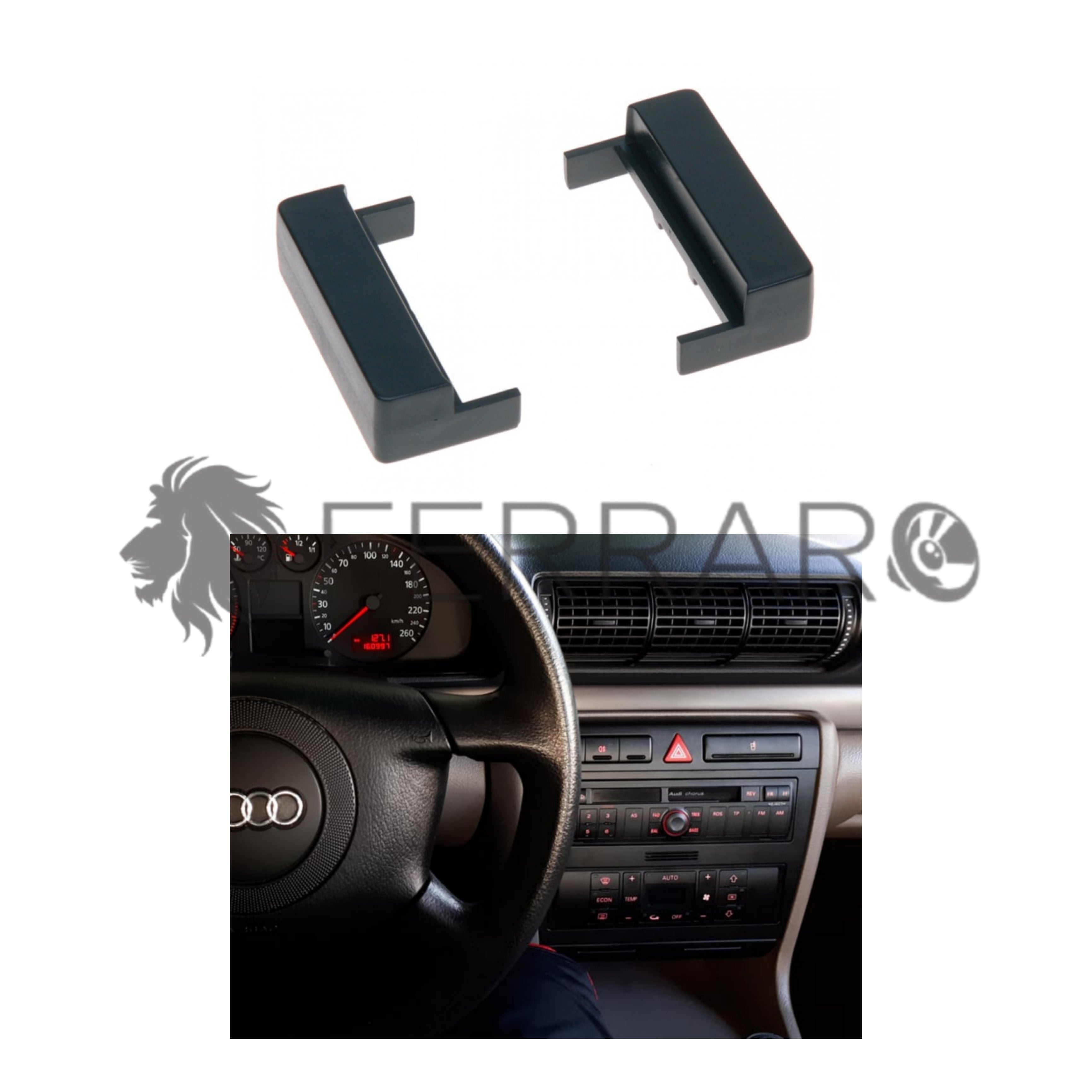 Kit Mascherina 1DIN per Audi A4 (Fino 99')