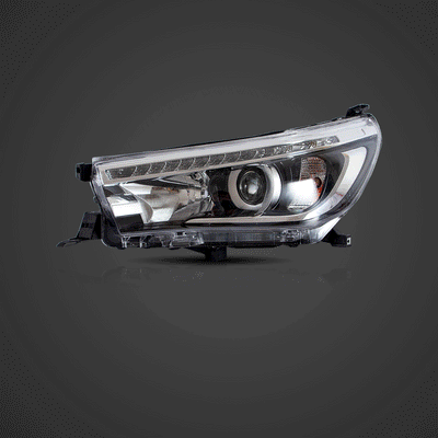(PRENOTA) Fanali Anteriore Completo per Toyota Hilux SR5 (2015-2020) a LED