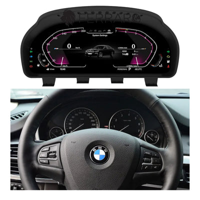 (PRENOTA) Virtual Cockpit 12.3" per BMW X4 F26, Serie 5 F10, HD Ultra, CarPlay e Android Auto