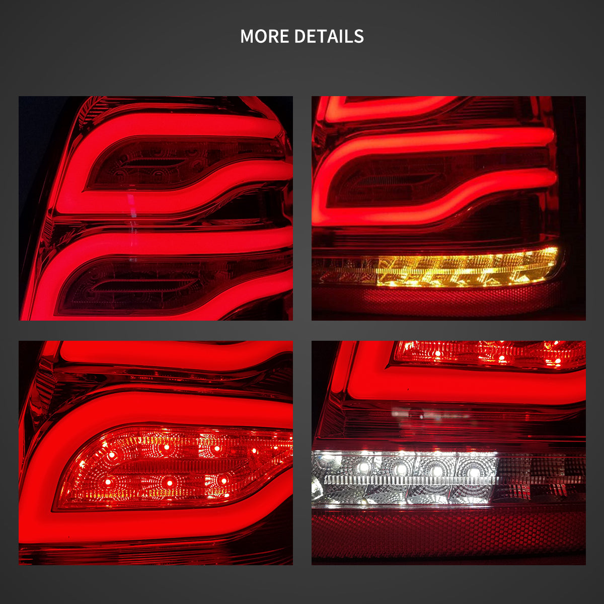 (PRENOTA) Fanali Posteriore Completo per Toyota Highlander (2001-2007) a LED