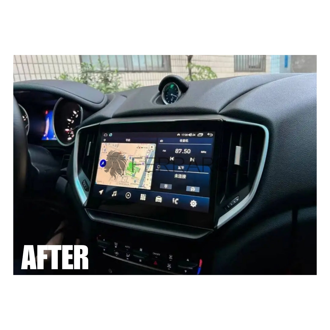 (PRENOTA) Autoradio per Maserati Ghibli (2013-2024) 10.26", Android, Bluetooth, CarPlay, Android Auto, 8/128GB Ram