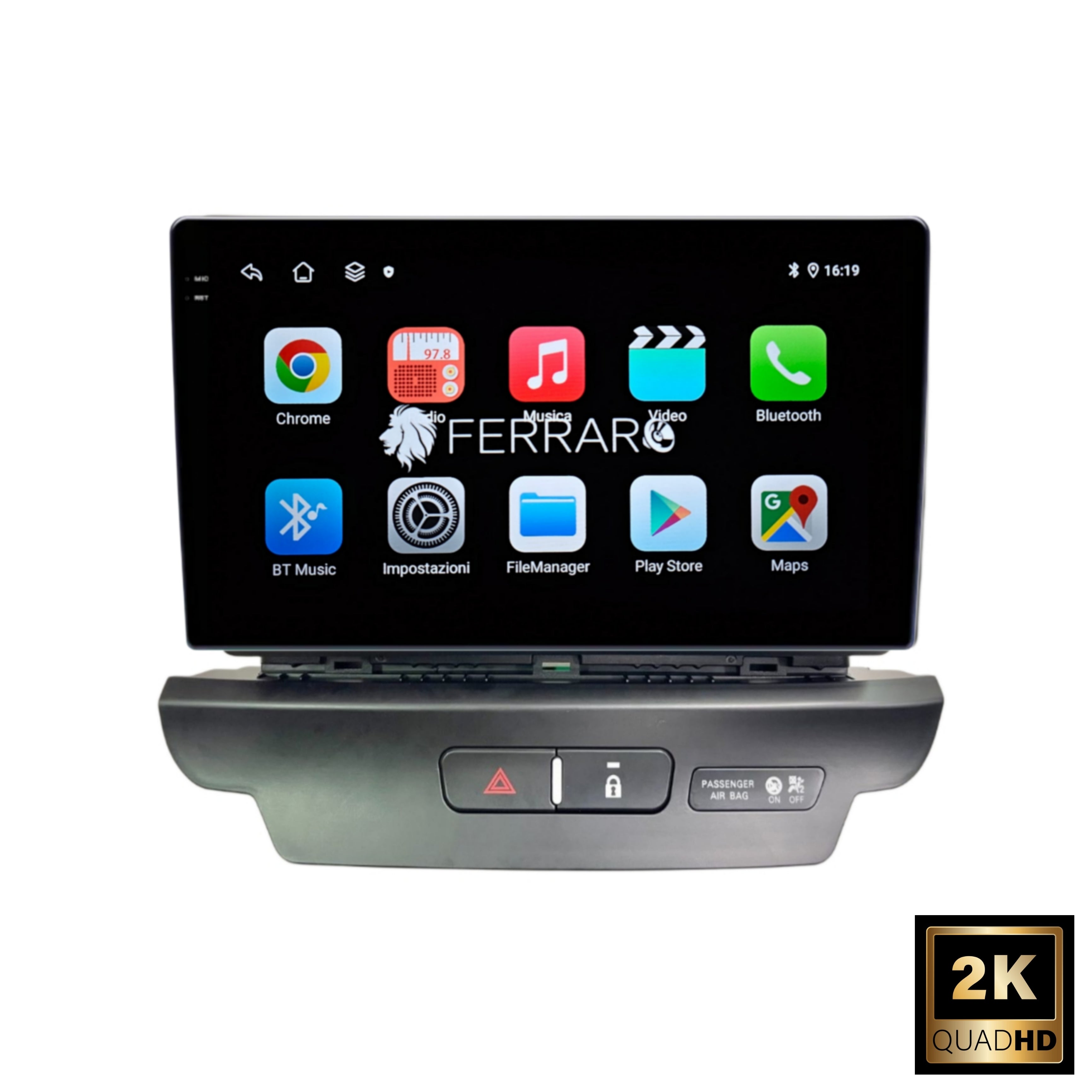 (PRENOTA)  Autoradio per Kia Ceed (2018-2021) 9" 2K, Android, Bluetooth, CarPlay, Android Auto, 12/256GB Ram
