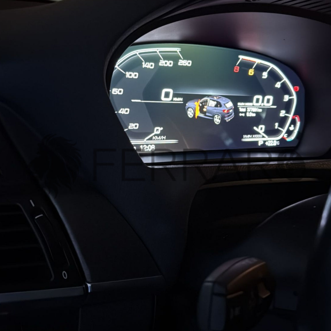 (PRENOTA) Virtual Cockpit 12.3" per BMW X5/X6 E70/E71 (2006-2013), HD Ultra, CarPlay e Android Auto
