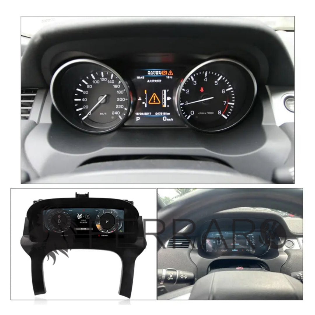 (PRENOTA) Virtual Cockpit 12.3" per Land Rover, Range Rover Evoque, L538 (2011-2018), HD Ultra, CarPlay e Android Auto
