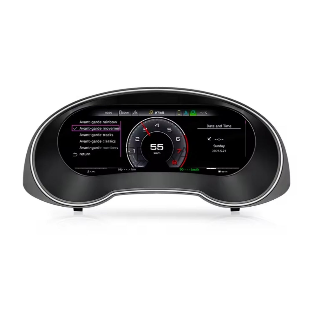 (PRENOTA) Virtual Cockpit 12.3" per Audi Q3 (2011-2018), HD Ultra, CarPlay e Android Auto