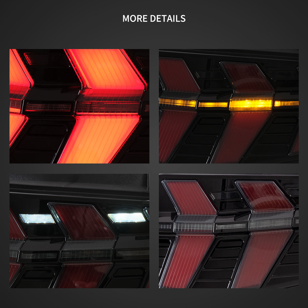 (PRENOTA) Fanali Posteriore Completo per Ford Mustang 5ª Serie (2010-2012) a LED