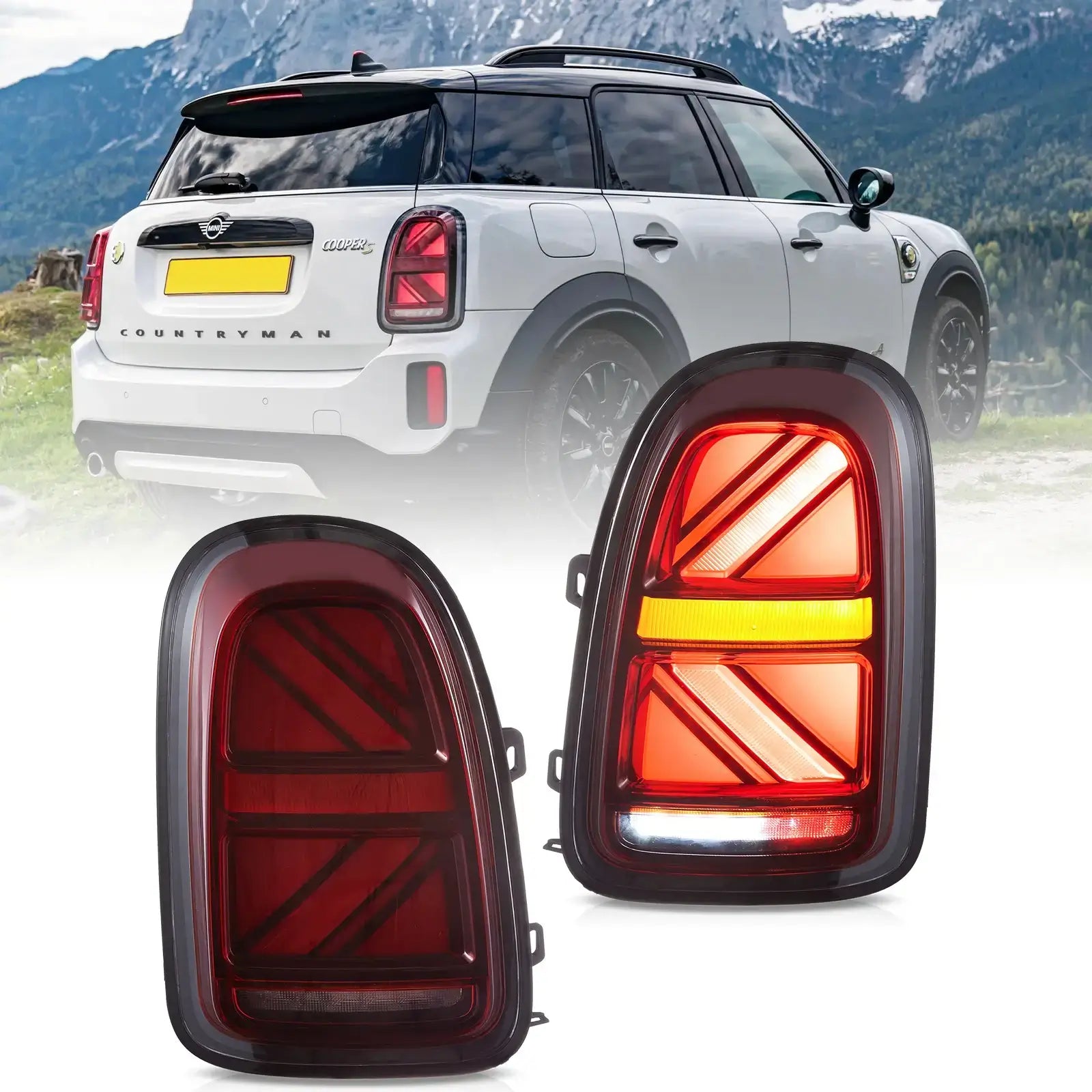 (PRENOTA) Fanali Posteriore Completo per BMW Mini Countryman F60 (2017-2023) a LED