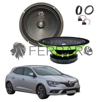 FerraroStore Kit 2 Altoparlanti, PV165.3, Ant o Post, Renault Megane IV, 4ª Serie (2017 in Poi)