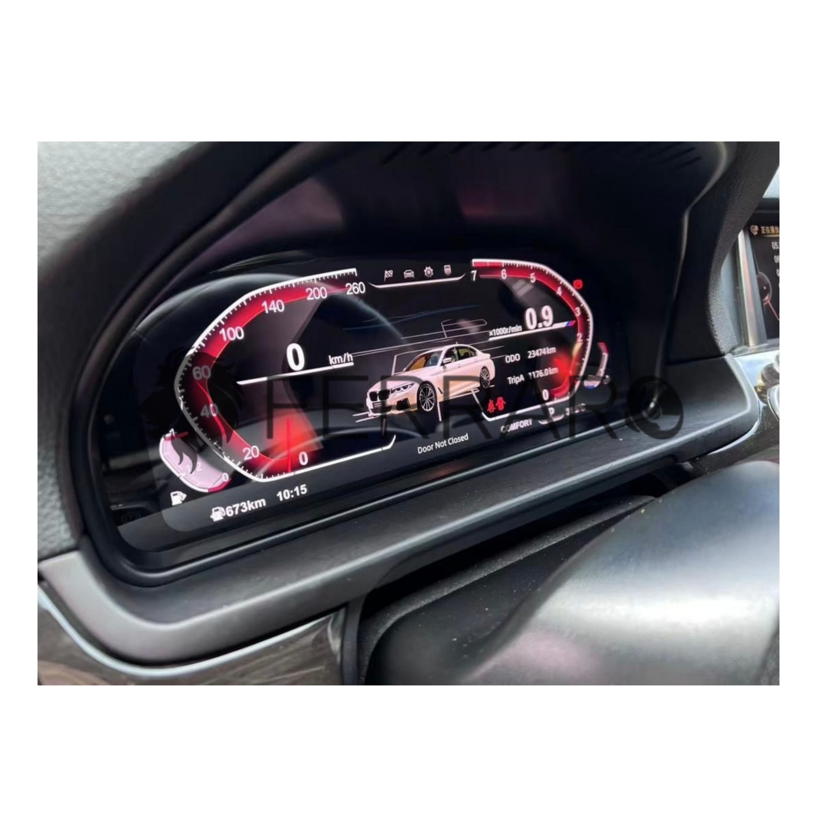 (PRENOTA) Virtual Cockpit 12.3" per BMW Serie 5, F10, F11, F18, F25 (2010-2017), HD Ultra, CarPlay e Android Auto