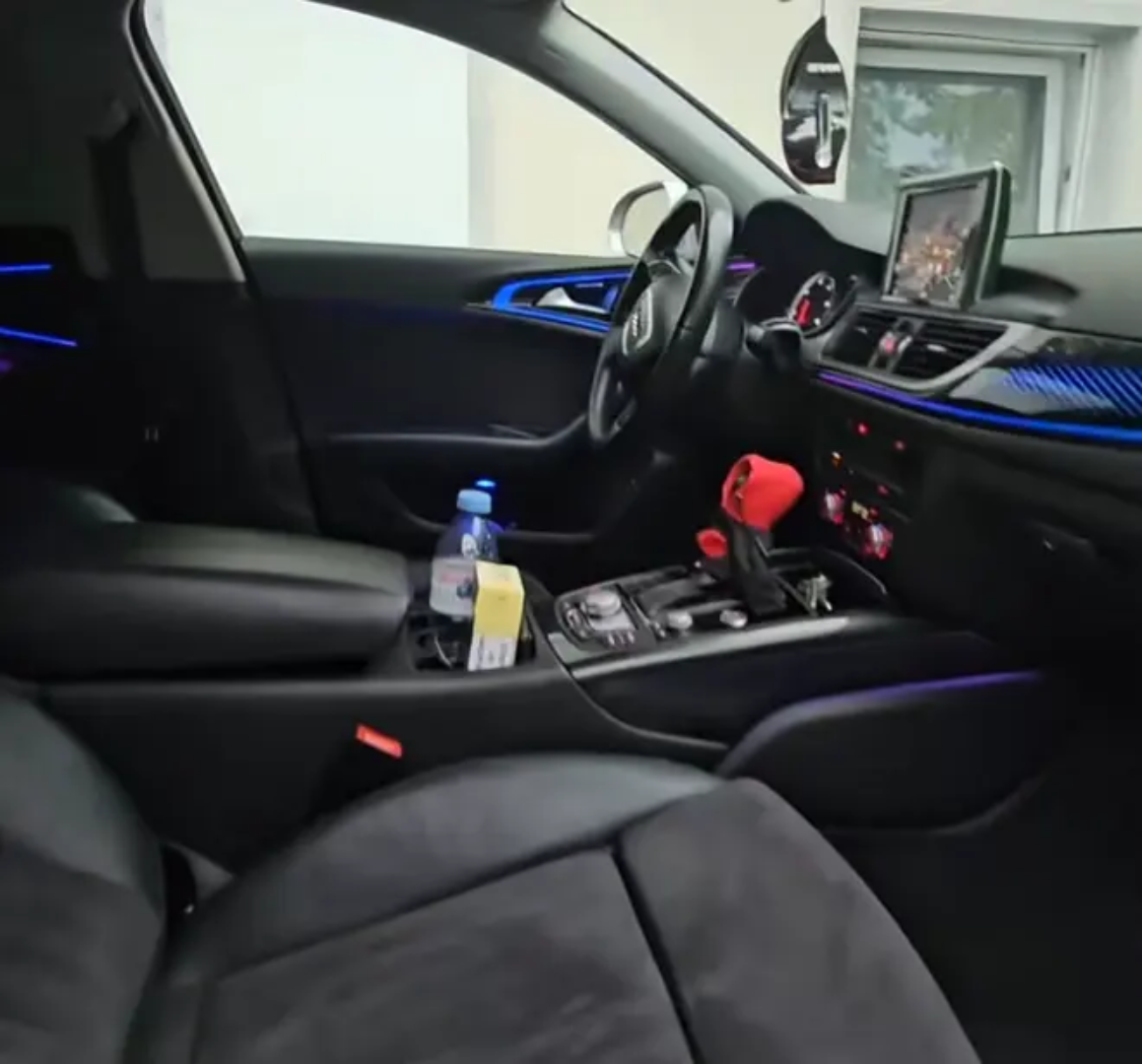 (PRENOTA) Ambient Light per Audi A6 C7 (2011-2018), 256 Colori, APP