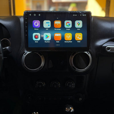 (PRENOTA) Autoradio per Jeep Wrangler 3 JK 10.1" (2010-2018) Android, Bluetooth, CarPlay, Android Auto, 2GB/4GB/8GB Ram