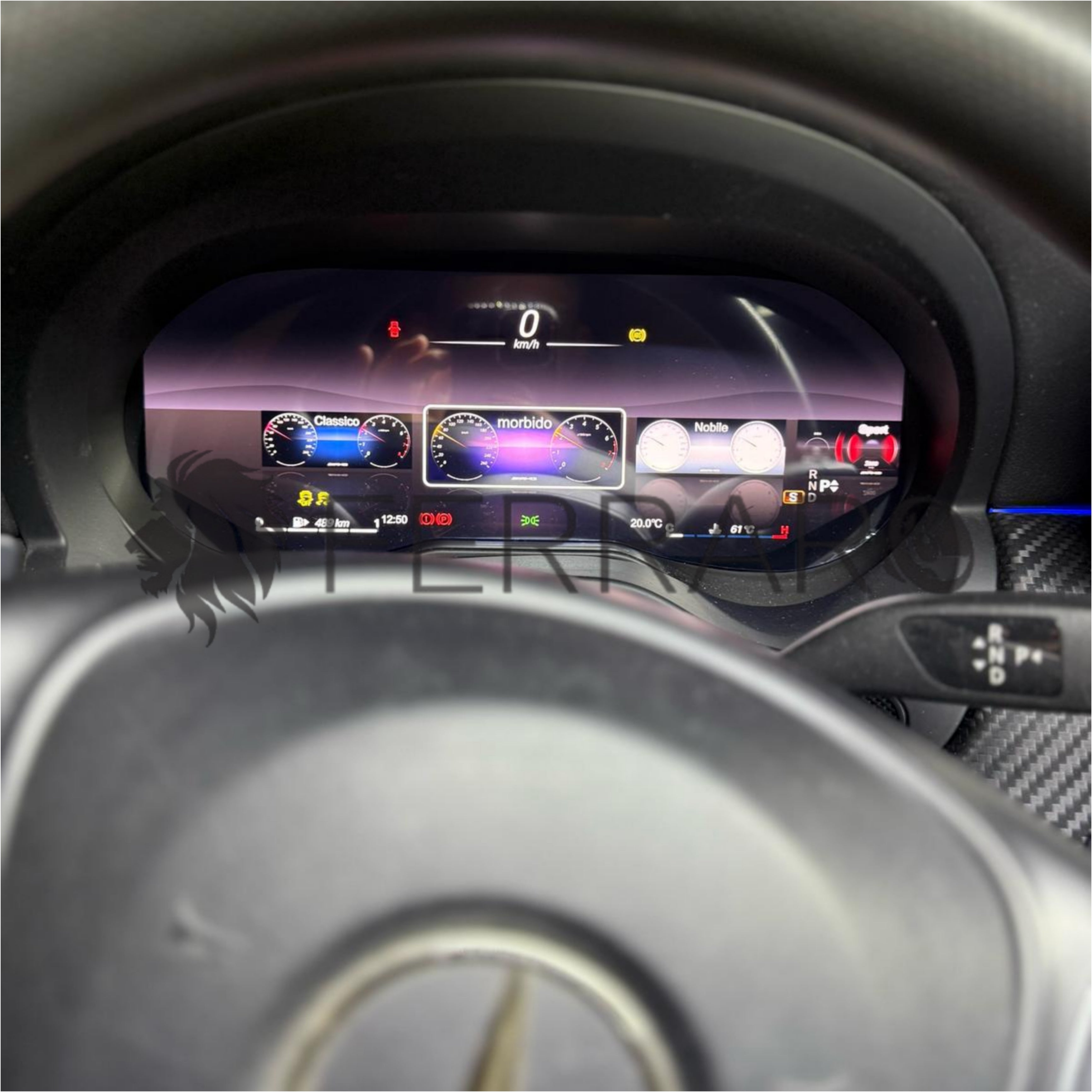 Virtual Cockpit 12.3" per Mercedes GLA X156, CLA C117, HD Ultra, CarPlay e Android Auto