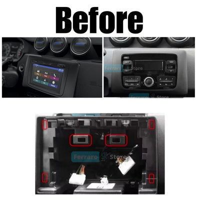 Autoradio per Renault Arkana | Duster 10.1" 2K | 2018-2024 | Android | Bluetooth | CarPlay | Android Auto | 4/64GB Ram