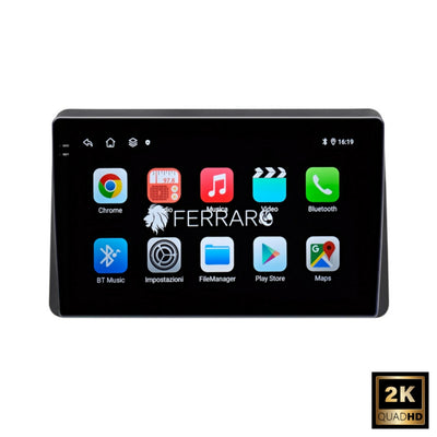 Autoradio per Renault Trafic (2021-2026) 10.1" 2K, Android, Bluetooth, CarPlay, Android Auto, 4/64GB Ram