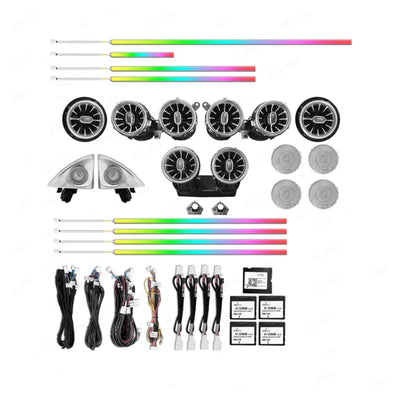(PRENOTA) Ambient Light per Mercedes Classe E W213 (2016-2023), 256 Colori, APP