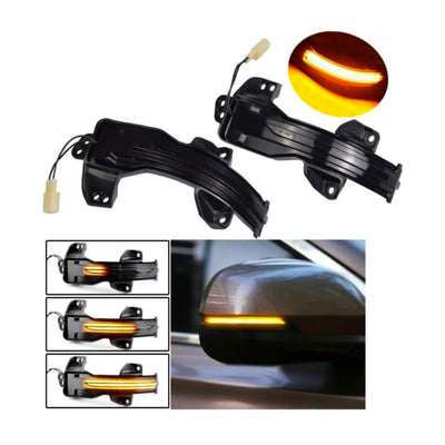(PRENOTA) Specchietti Laterali Led per Honda CR-V, Fit, City (Compatibilità in Descrizione), Plug and Play