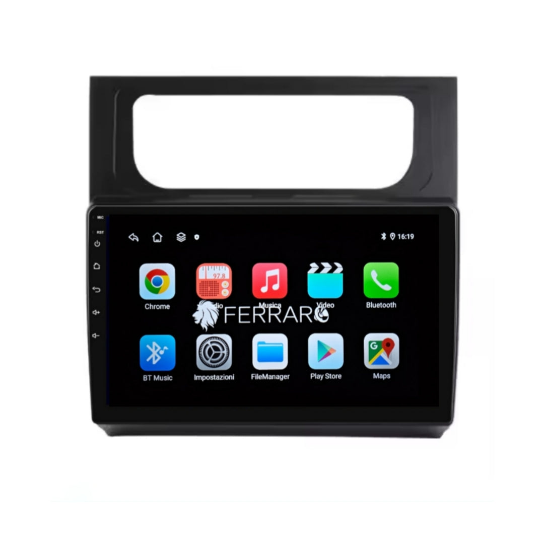 Autoradio per Volkswagen Touran 9" (2011-2015) Android, Bluetooth, CarPlay, Android Auto, 2GB/4GB/6GB/8GB Ram