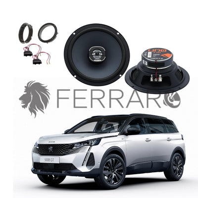 Hertz Kit 2 Casse | X 165 | Anteriore | Peugeot 5008 2ª Serie (Dal 2016>)