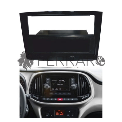 Mascherina 1DIN con Cassetto per Fiat Doblo (2015+)