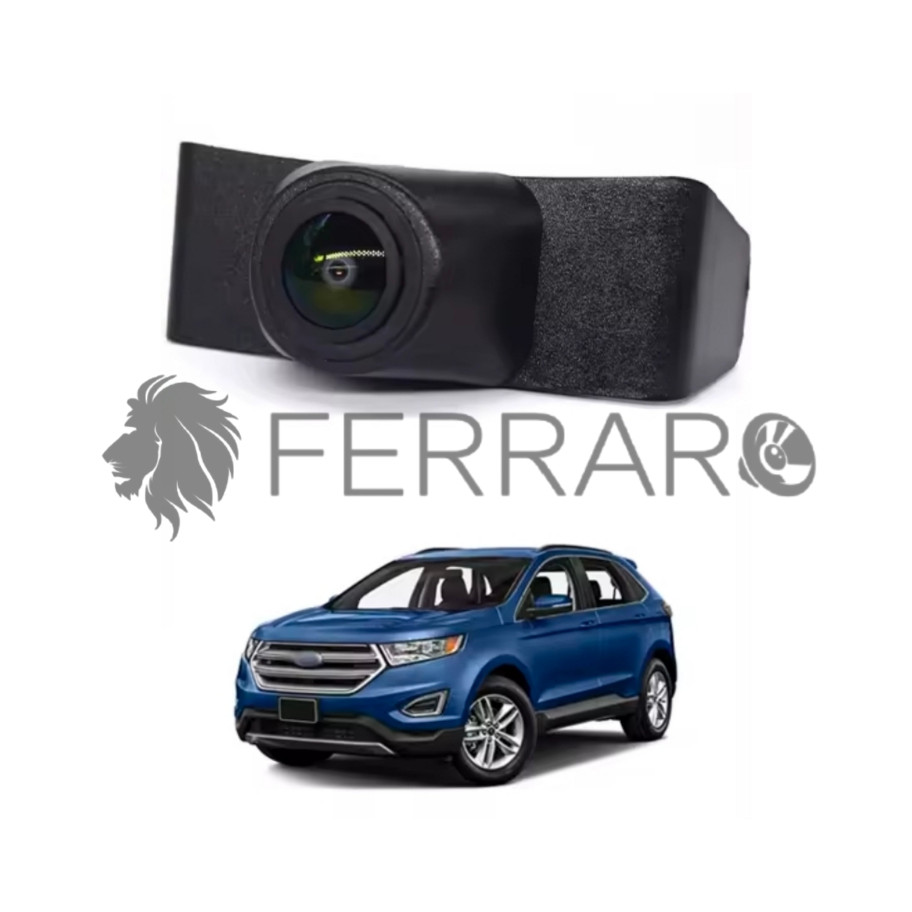 (PRENOTA) Telecamera Frontale per Ford Edge (2015-2018) AHD, 1920x1080, 170° Gradi