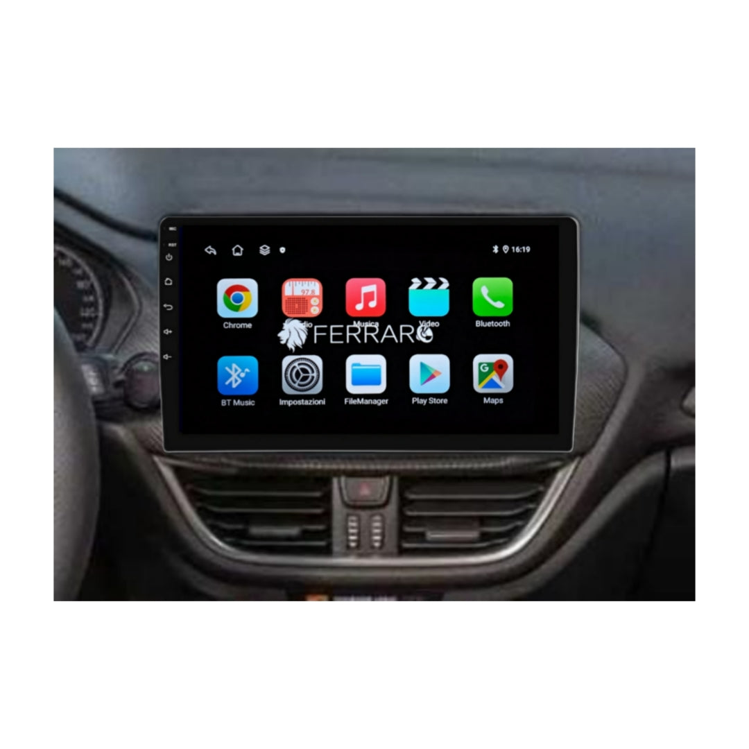 Autoradio per Ford Fiesta 9" (2017-2023) Android, Bluetooth, CarPlay, Android Auto, 2GB/4GB/6GB/8GB Ram
