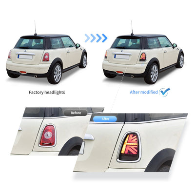 (PRENOTA) Fanali Posteriore Completo per BMW Mini Cooper S R56, R57, R58, R59 (2007-2014) a LED