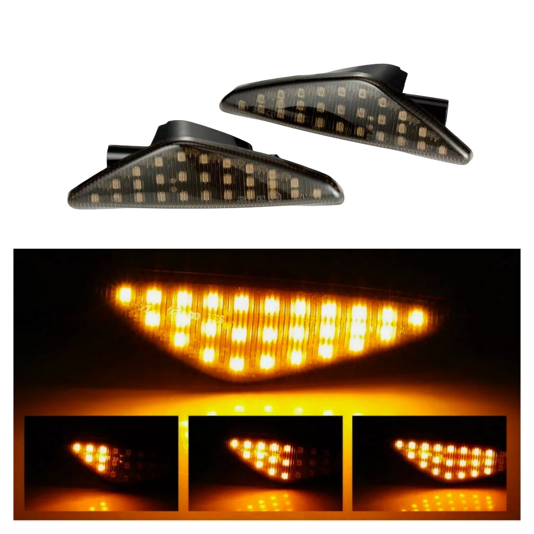 (PRENOTA) Indicatore Direzione Led per BMW X3, X5, X6 (Compatibilità in Descrizione), Plug and Play