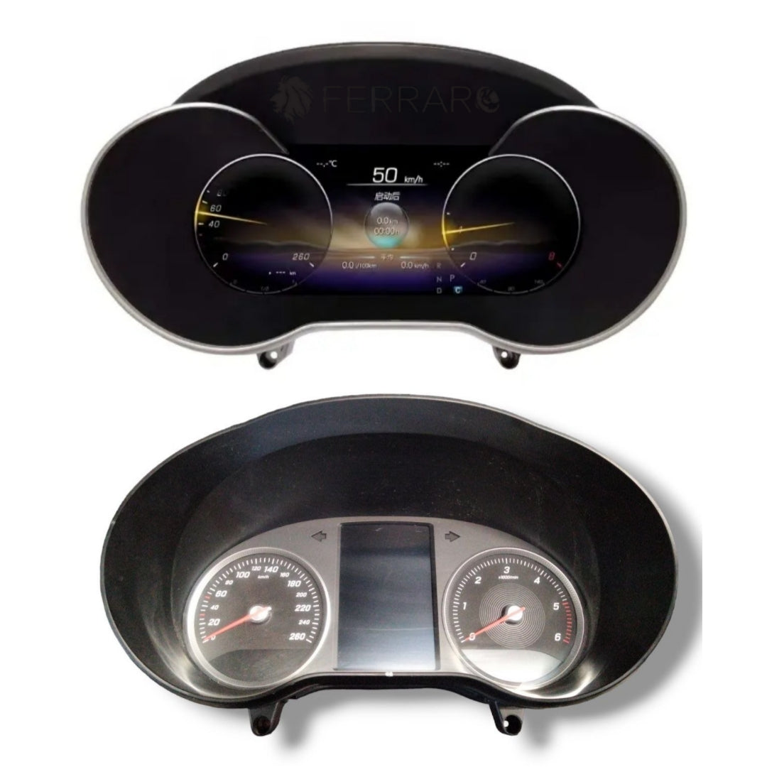 (PRENOTA) Virtual Cockpit 12.3" per Mercedes Classe V, W447, HD Ultra, CarPlay e Android Auto