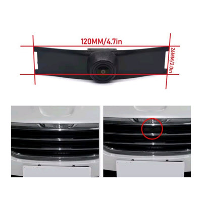 (PRENOTA)  Telecamera Frontale per Peugeot 3008 1ª Serie (2009-2015), AHD, 1920x1080, 170° Gradi