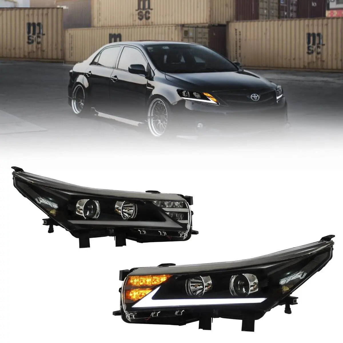 (PRENOTA) Fanali  Anteriore Completo per Toyota Corolla E170 (2013-2017) a LED