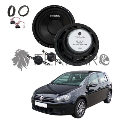 FerraroStore Kit 2 Altoparlanti, ASK-165.2, Ant o Post, VW Golf 6ª Serie dal 2008>