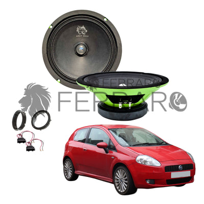 FerraroStore Kit 2 Altoparlanti, PV165.3, Ant o Post, Fiat Grande Punto