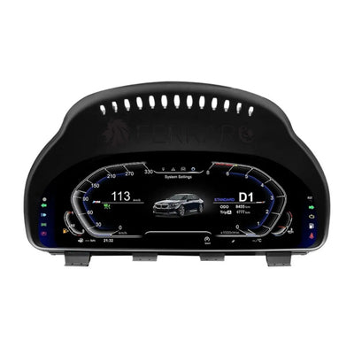 (PRENOTA) Virtual Cockpit 12.3" per BMW Serie 5 E60, E61 (2003-2009, HD Ultra, CarPlay e Android Auto