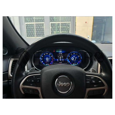 (PRENOTA) Virtual Cockpit 12.3" per Jeep Grand Cherokee (2014-2018), HD Ultra, CarPlay e Android Auto