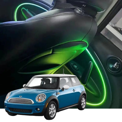 (PRENOTA) Ambient Light per BMW Mini Cooper R56/R57 (2006-2013), 256 Colori, APP