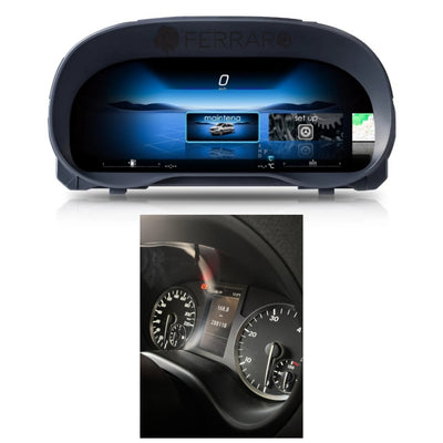 (PRENOTA) Virtual Cockpit 12.3" per Mercedes Vito (2014-2024), HD Ultra, CarPlay e Android Auto