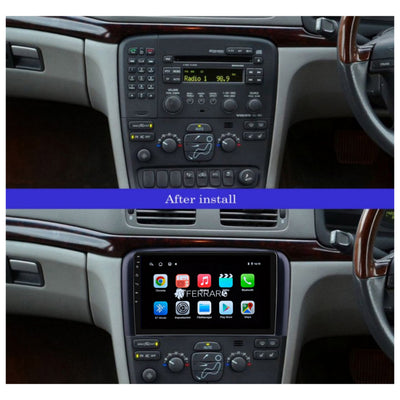 Autoradio per Volvo S80 9" (1998-2006) Android, Bluetooth, CarPlay, Android Auto, 2GB/4GB/6GB/8GB Ram
