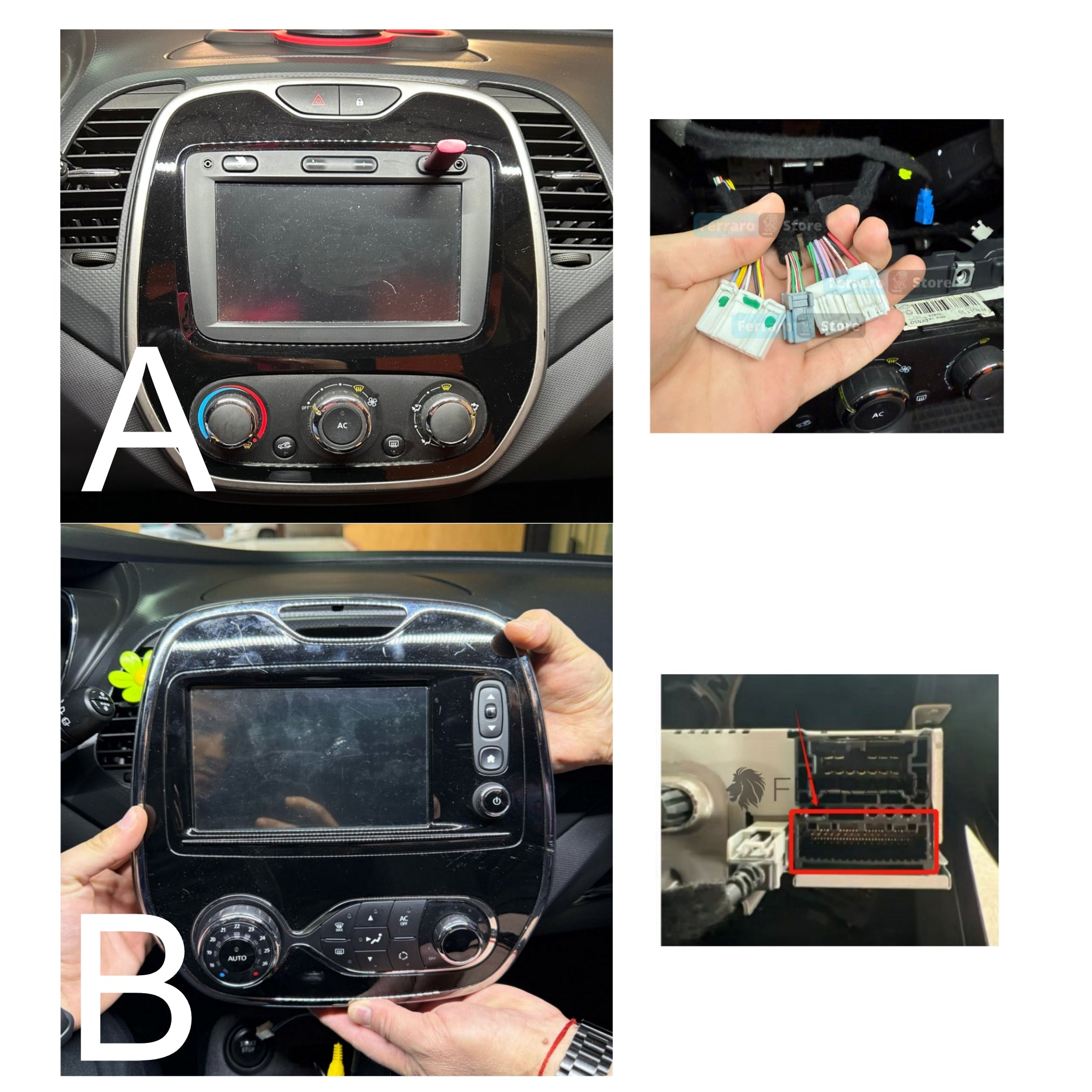 Autoradio per Renault Captur 9" (2013-2019) Android, Bluetooth, CarPlay, Android Auto, 2GB/4GB/6GB/8GB Ram
