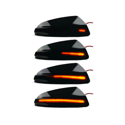 (PRENOTA) Indicatore Direzione Led per Mercedes-Benz Classe C, Viano, Vito, W639, W204 (Compatibilità in Descrizione), Plug and Play